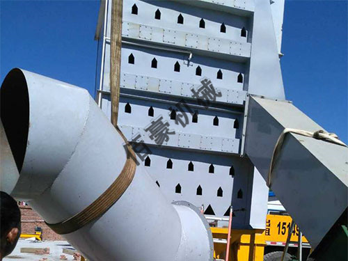 小麥烘干機(jī)陜西客戶使用現(xiàn)場